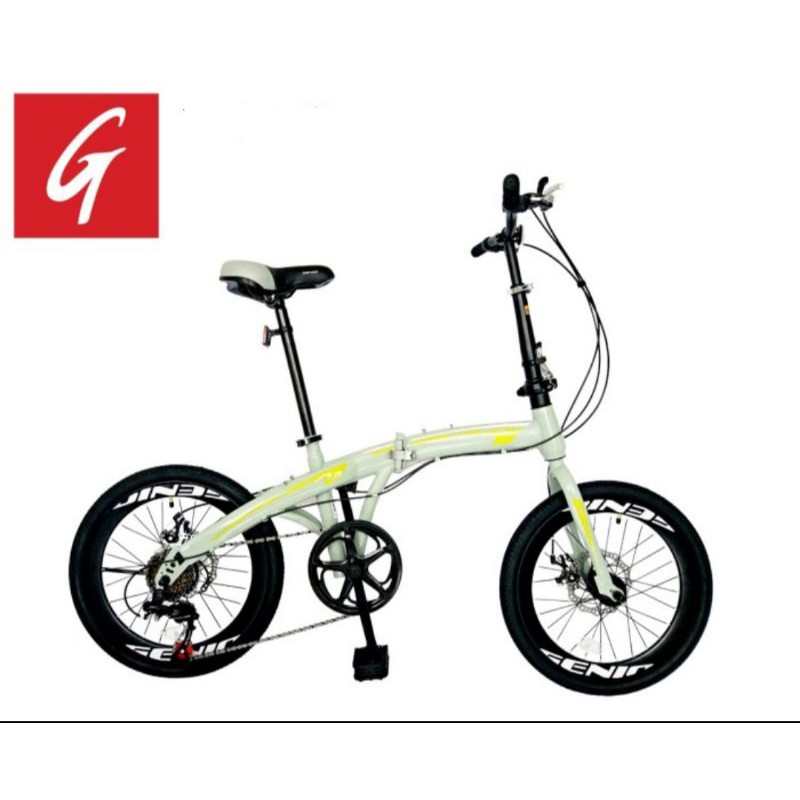 sepeda lipat Genio F211 by united