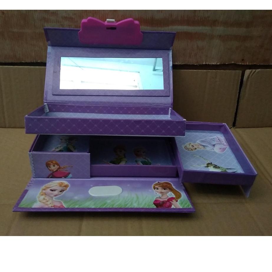 

Banyak Dipakai.. Kotak Pensil Tingkat Karakter Kode Kunci / tepak tempat wadah pulpen spidol penghapus penggaris