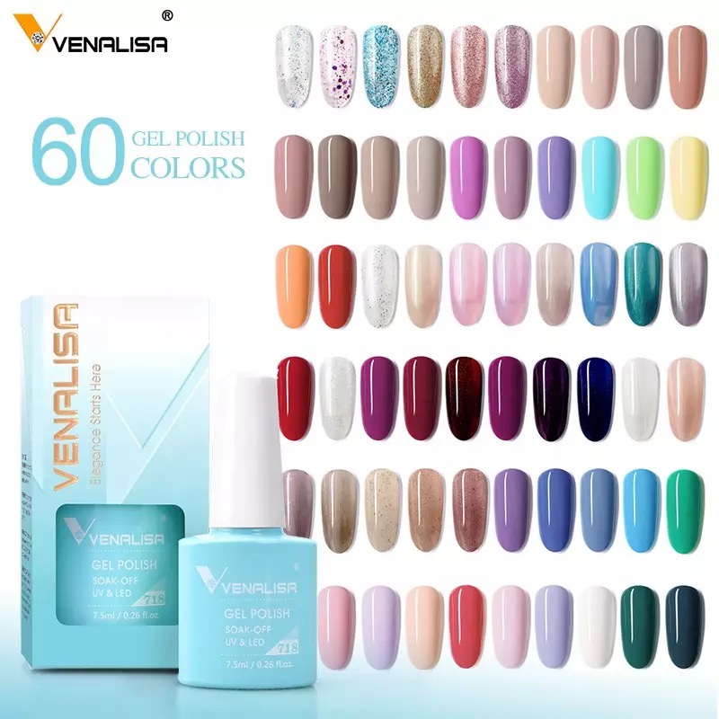 No 701 - 730 Kutek VENALISA NEW VIP 3 Gel Polish / Gel Nail Polish 7.5ml Venalisa NEW VIP 3