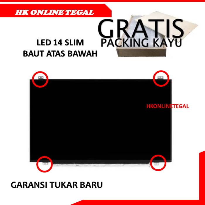 Layar LED LCD Laptop HP 14s-CF0110TU-1