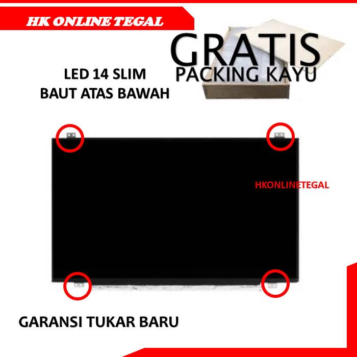 LED 14 Inchi Slim 40 Pin Led Laptop