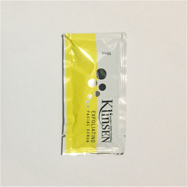 Klinsen Exfoliating facial scrub