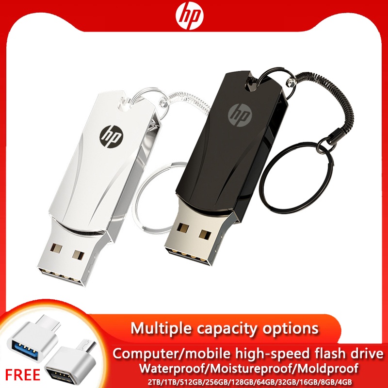 Hewlett-Packard Hp Flash Disk Usb 3.0 4GB / 8GB / 16GB / 32GB / 64GB / 128GB / 256GB / 512GB / 1TB / 2TB Kecepatan Tinggi