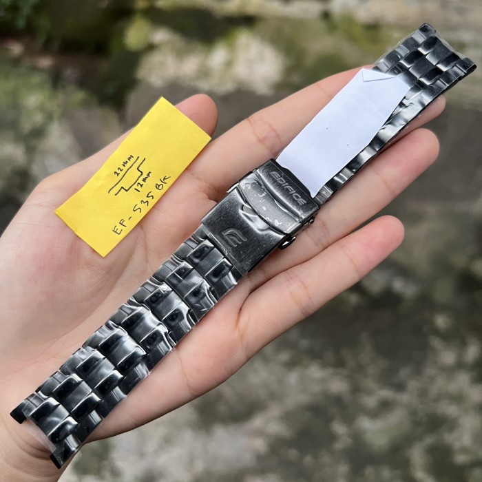Strap tali jam tangan casio original EF-535BK band EF 535BK