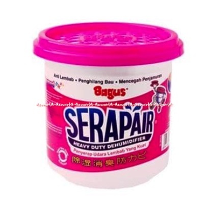 Bagus Serap Air Pink Anti Lembab 125ml Penghilang Bau Mencegah Jamur Menghilangkan Lembab