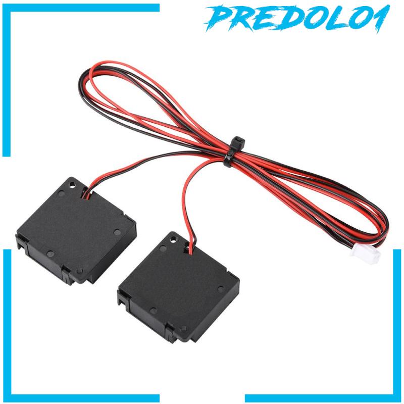 [PREDOLO1] 2 Pieces 3010 Blower Fan Cooling Fan Mini Small for  V0.1 Replacement