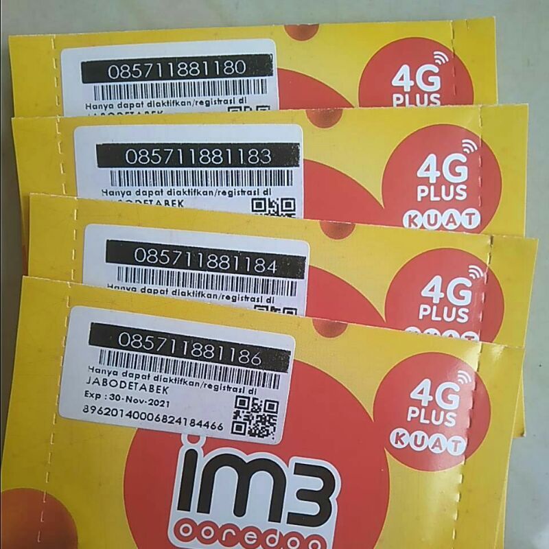 No Cantik IM3 Indosat Double2