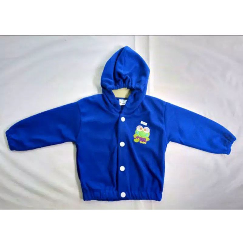 jaket bayi Rajut  dan Bludro + hanger