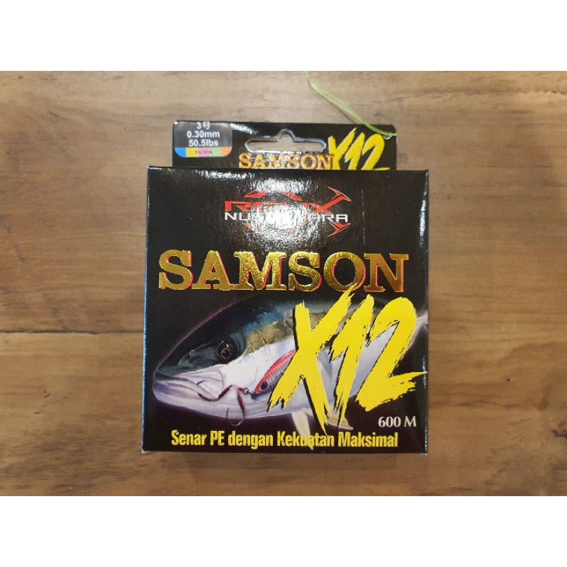 Senar PE Samson X12 600m Pe 3 Relix Nusantara