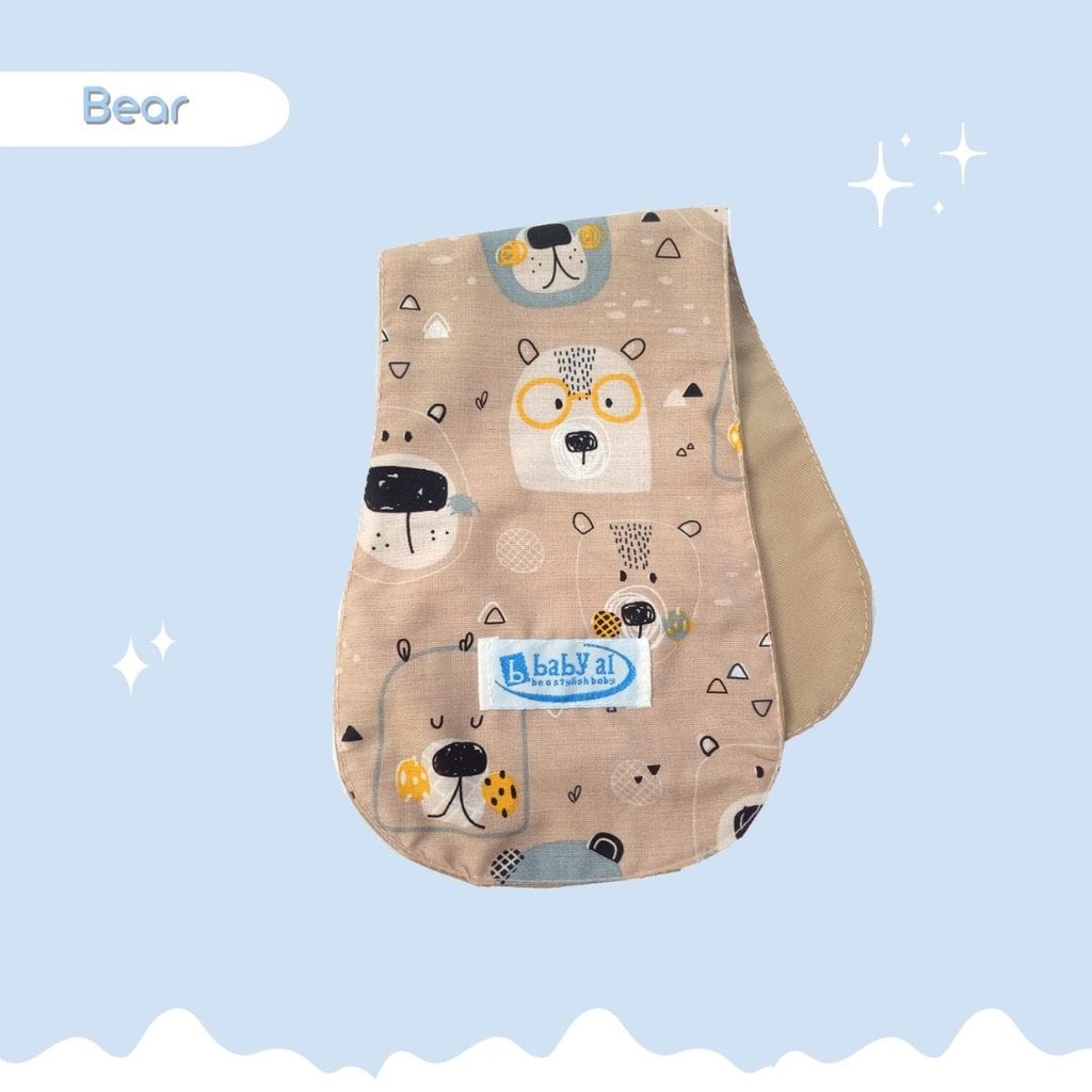 Baby AL Alas Sendawa Bayi - Tatakan Liur Bayi - Baby Burp Cloths