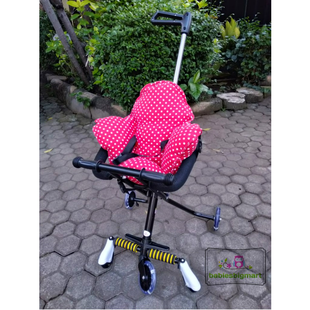 TRIKE PAD SANDARAN SEGITIGA ALAS STROLLER KERETA DORONG MAGIC STROLER