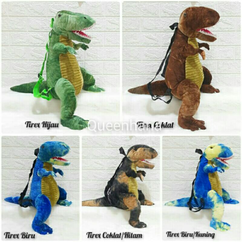 Tas Ransel Dinosaurus / Backpack Dinosaurus / Tas Boneka Anak Laki Laki