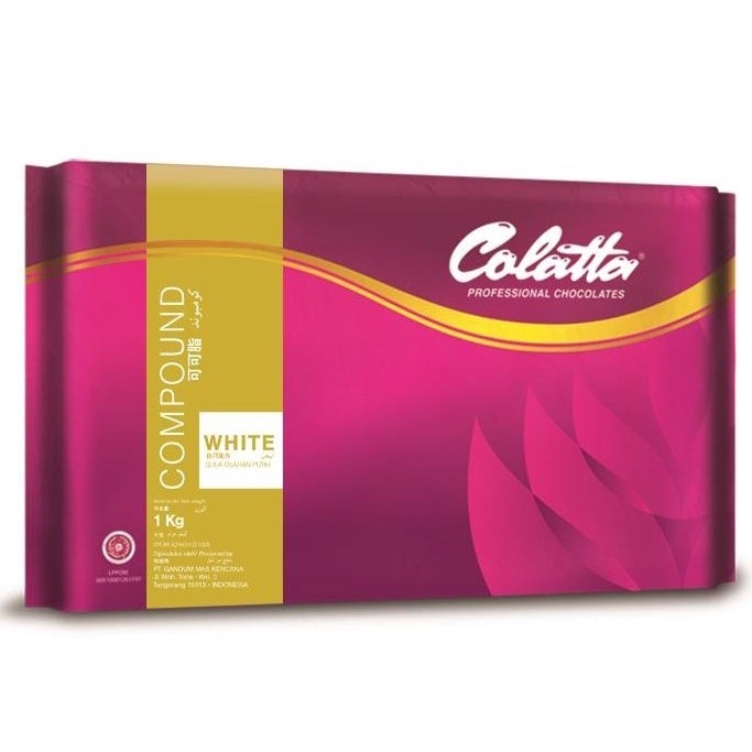 

Colatta Compound White 1kg - Coklat Cokelat Batang