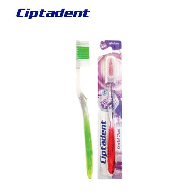 Ciptadent Sikat Gigi Crystal Clean Medium x2 - Gambar 2