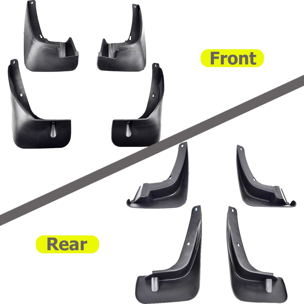 1 Set Mud Flap Pelindung Splash Untuk Fender Mobil Kia Forte Cerato 2009 2010 2011 2012 2013