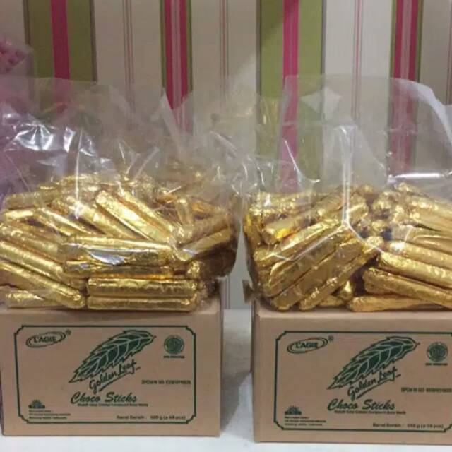 Jual Lagie Stick Golden Leaf Stick Biskuit 585 Gram Shopee Indonesia