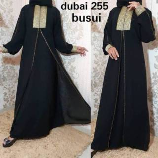 Jual New Abaya Gamis Maxi Dress Arab Saudi Bordir 255 Turki Umroh Dubai