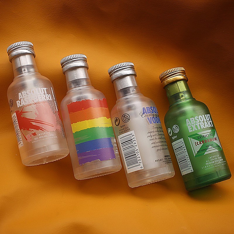 Korek Api Gas Model Botol ABSOLUT VODKA Unik