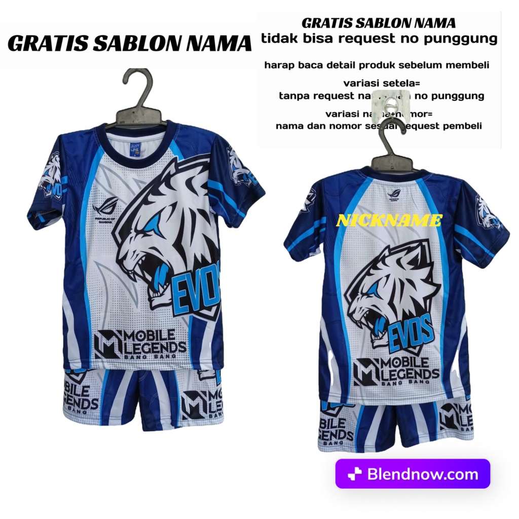 baju anak sultan anak bahan jersey full printing