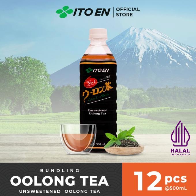 

[ COD ] ITO EN Oolong Tea Unsweetened Teh Oolong Jepang 500ml - 12 pcs BERKUALITAS Kode 888