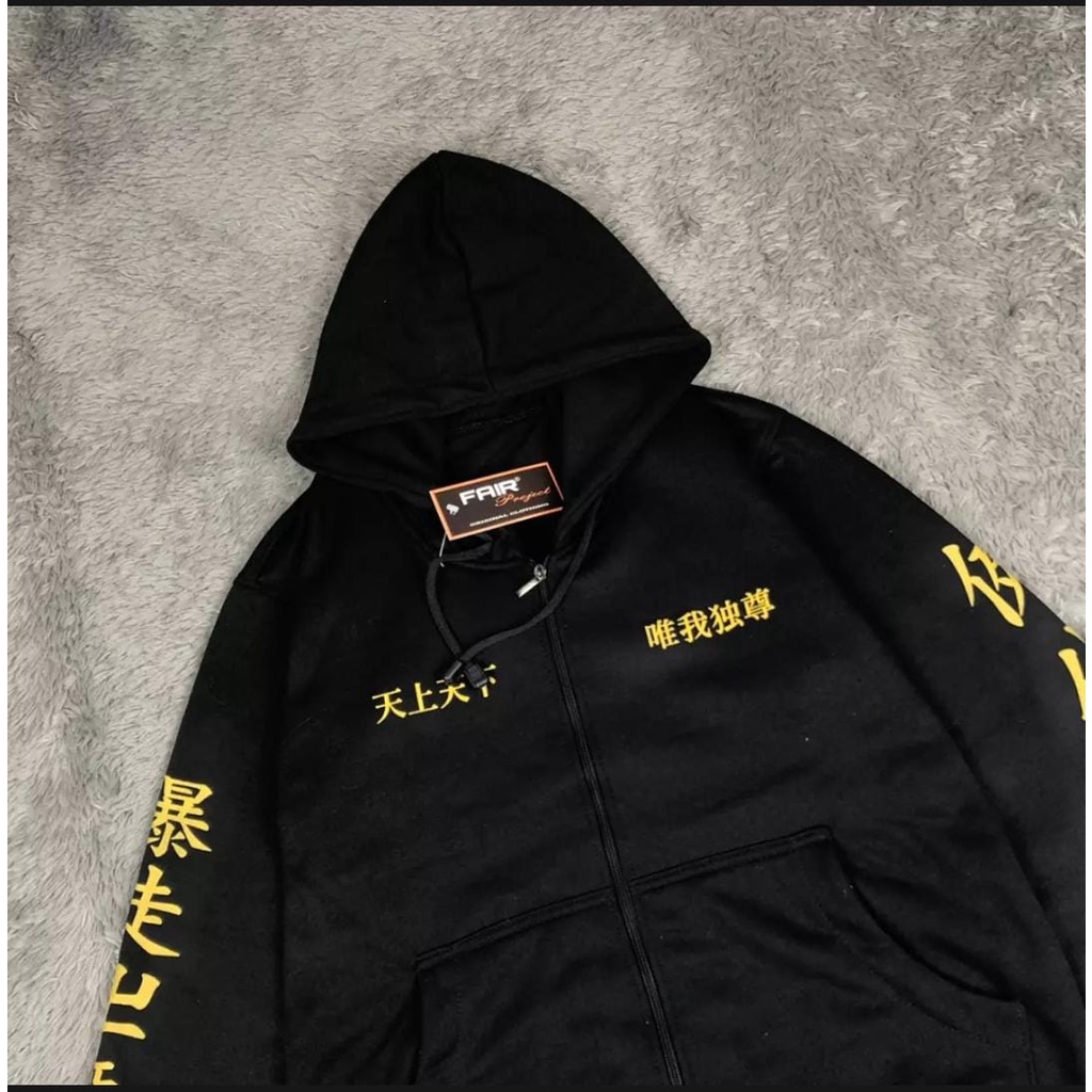 Jaket Hoodie Tokyo Revengers/Sweater Hoodie Touman Best seller [Bisa Bayar Di Tempat}