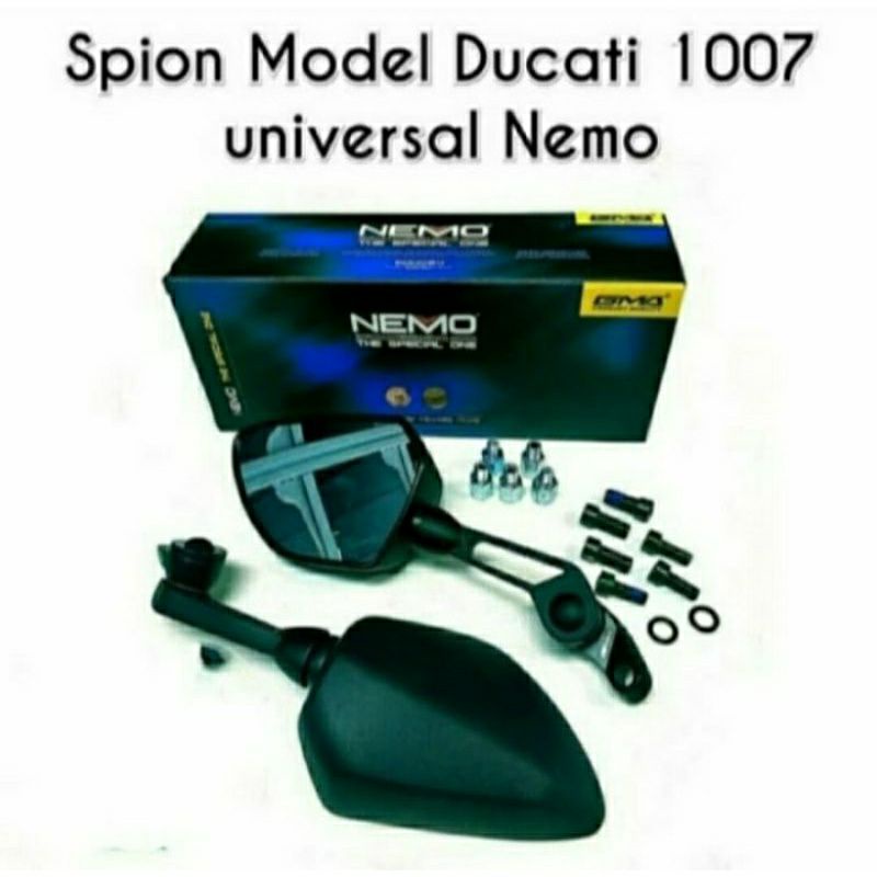 spion Nemo 1007 spion nemo model ducati PNP vario 160 click pcx adv nmax aerox gear lexi xmax dll