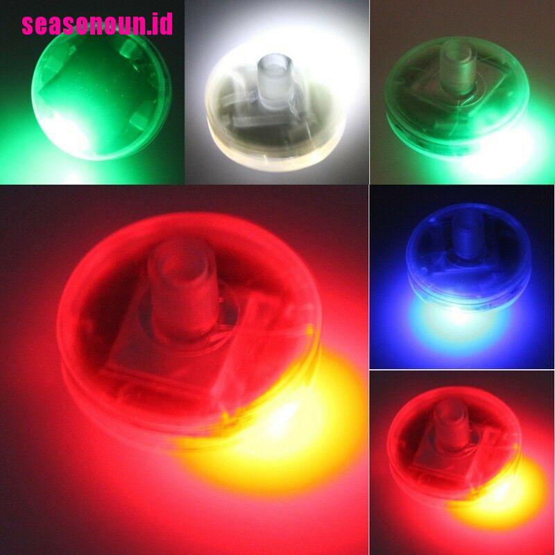 (seasonoun) Lampu LED 12smd 4 Mode Tenaga Surya Untuk Velg Mobil