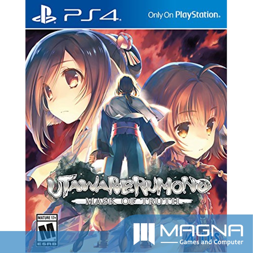 Ps4 Game Utawarerumono Mask Of Truth Launch Edition Shopee