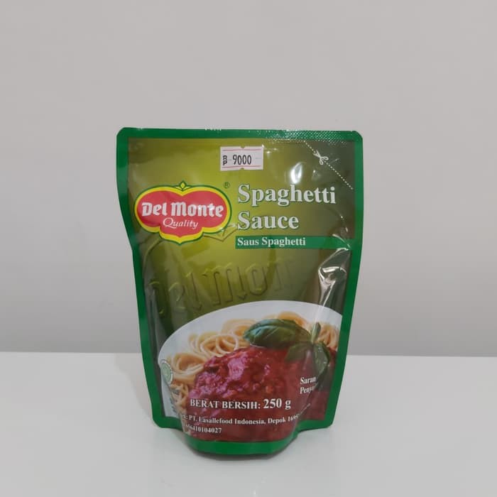 Del Monte Saus Spaghetti 250 gr