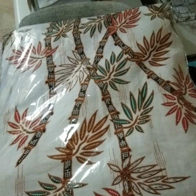 Tunic Batik Motif Bambu M L Xl Xxl