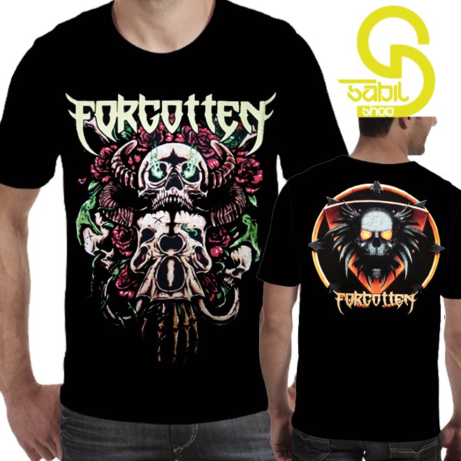 Kaos Band Metal Forgotten Kualitas Distro