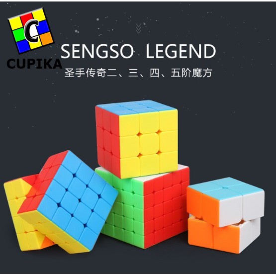 Rubik 4x4 Shengshou Sengso Legend 4x4x4 Stickerless Yongjun