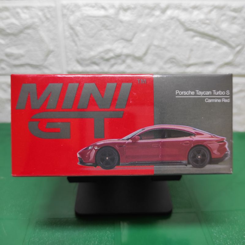 Mini GT Porsche Taycan Turbo S Carmine Red no 289