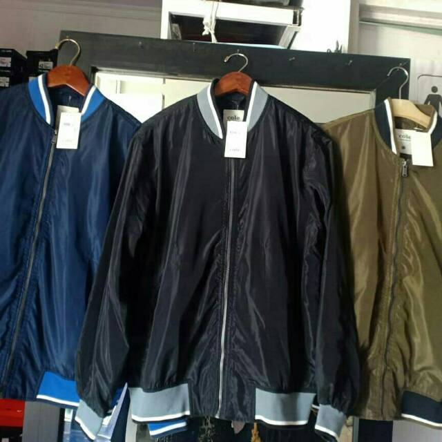 Jaket bomber parasuit cole