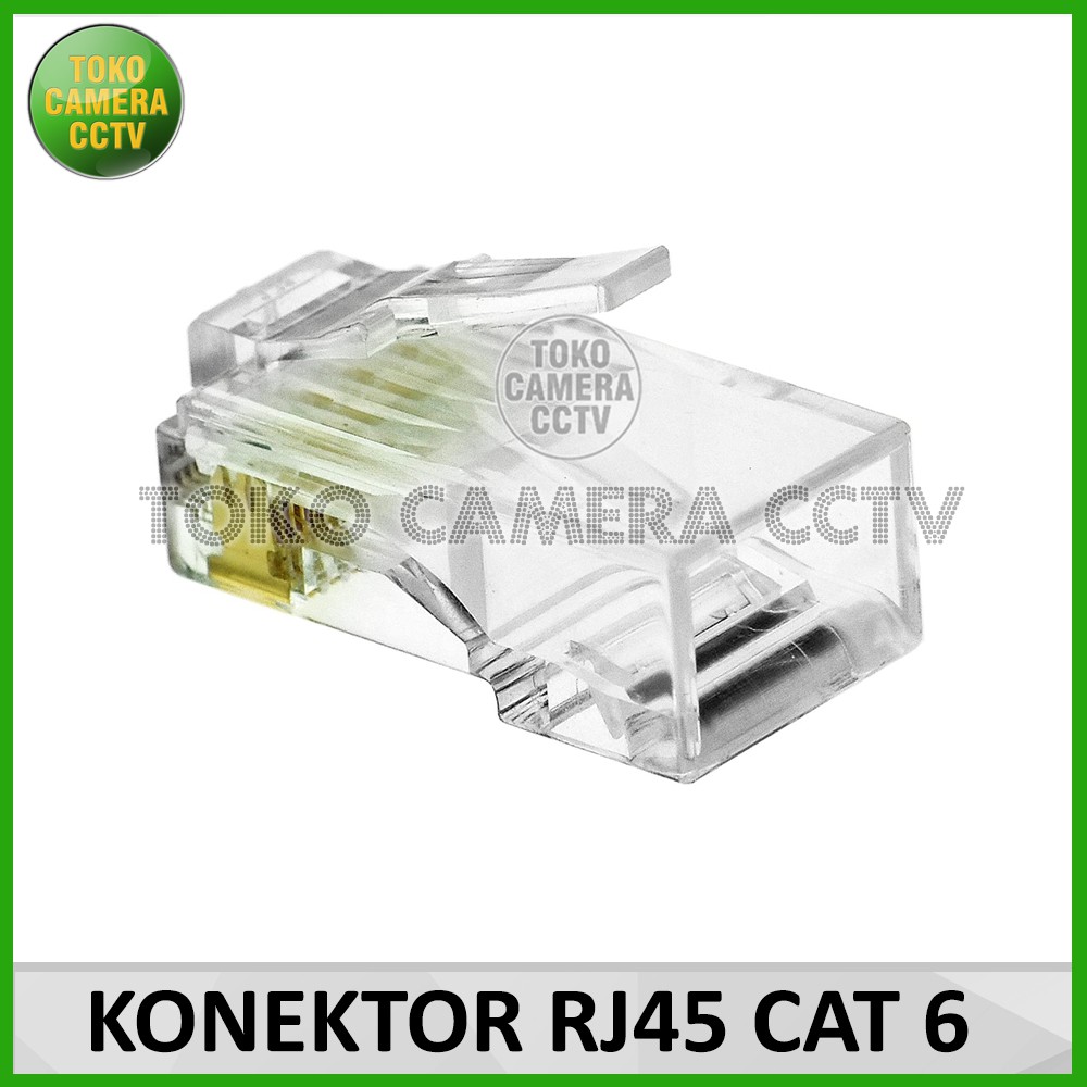 RJ45 CAT 6 KONEKTOR LAN CAT6 ECER SATUAN