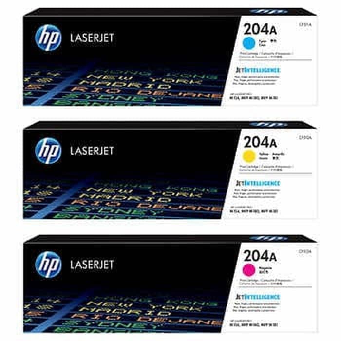 HP Yellow Toner 204A [CF512A] ORIGINAL 100% [GAK ORI UANG KEMBALI]