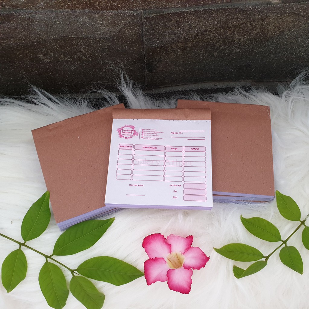 

Nota 1/6 Folio ( 1 Warna )