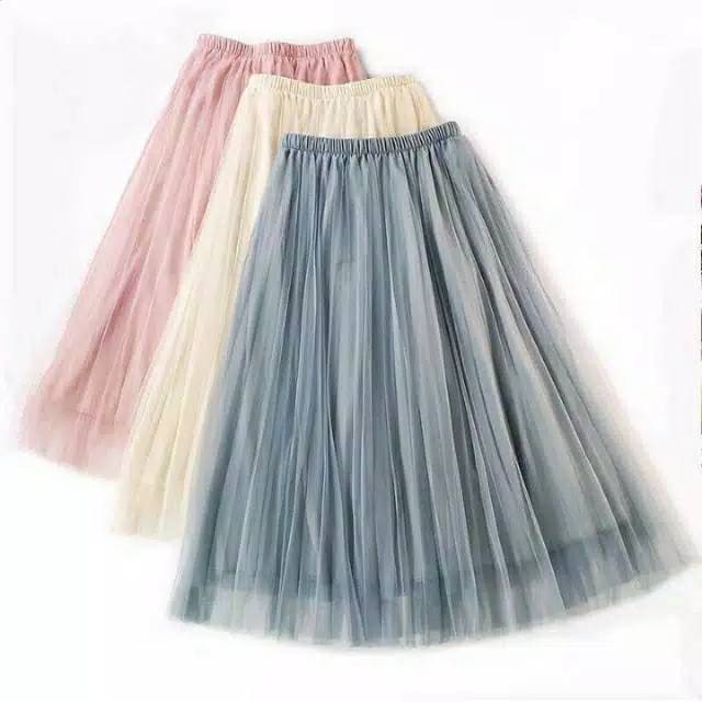 Rok tutu dewasa fit to L panjang -+ 98 cm