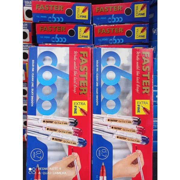 

pulpen faster c600@12pcs
