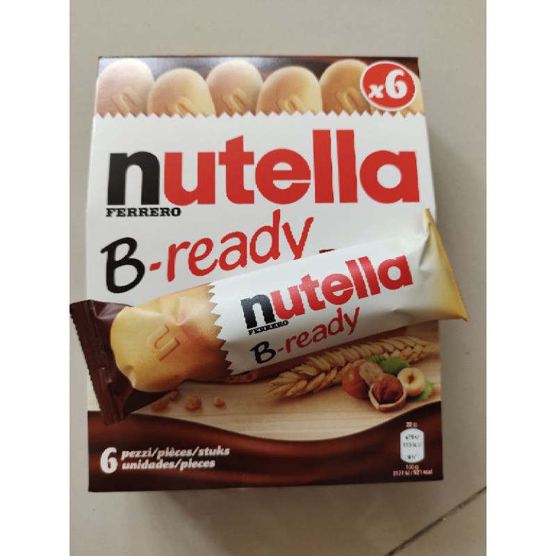Nutella B-ready bready per sahet