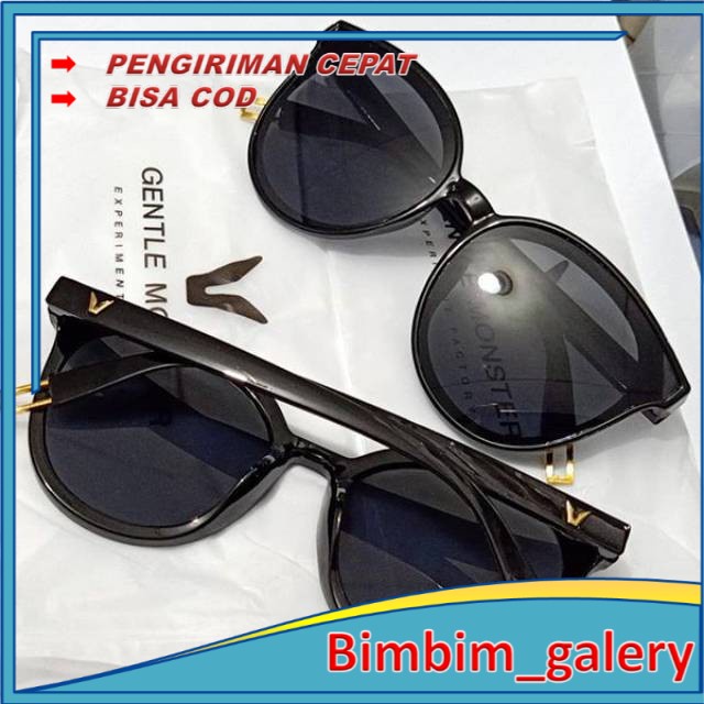 KACAMATA HITAM Korean kaca mata Design Retro Mata Kucing Kacamata Hitam Wanita Sunglasses BIMG