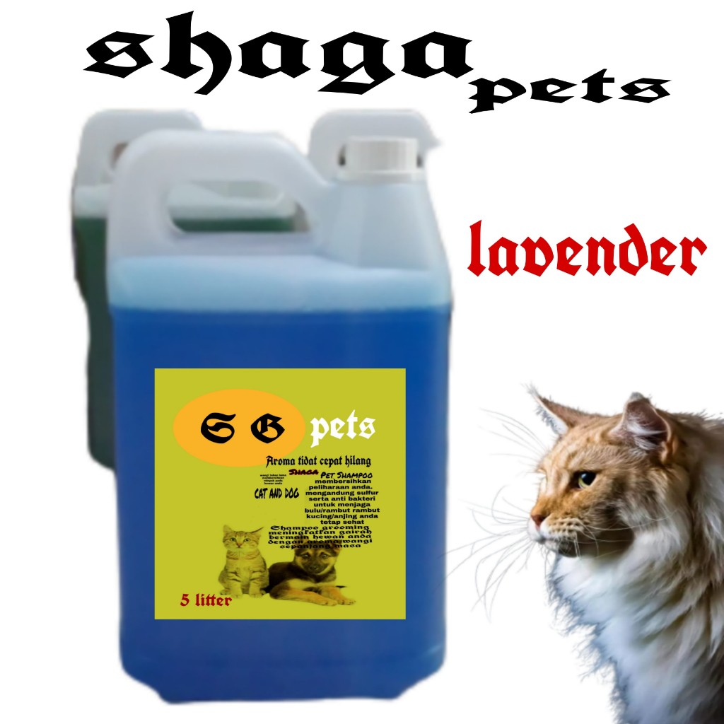 SG PETS SHAMPOO BAKTERI JAMUR ANTI _TICK 5  LITTER SHAMPOO KUCING -ANJING