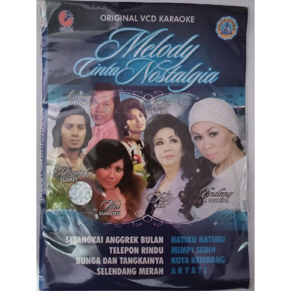 VCD original tembang kenangan melodi cinta nostalgia