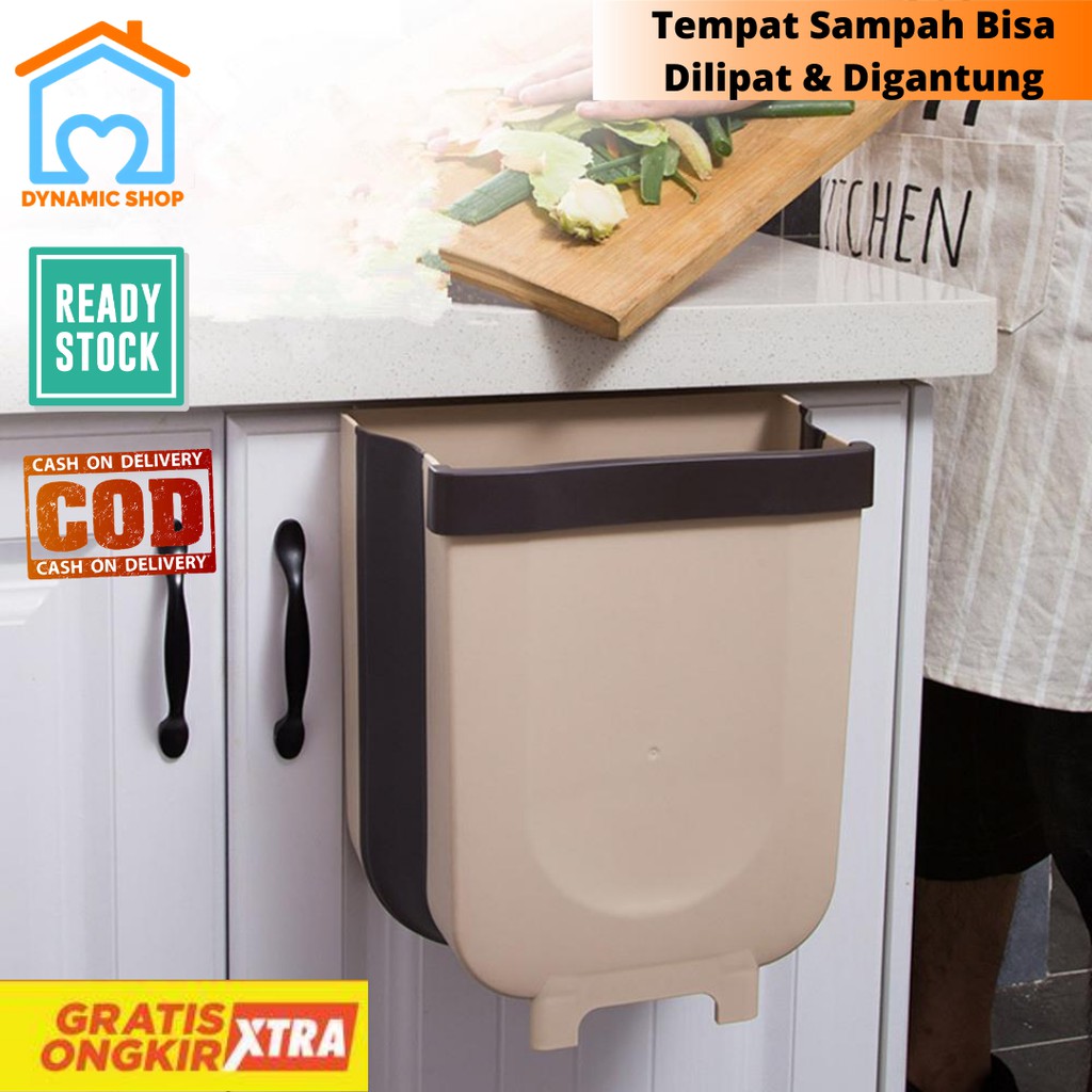 Jual Tempat Sampah Gantung Tong Sampah Lipat Portable Tong Sampah Dapur