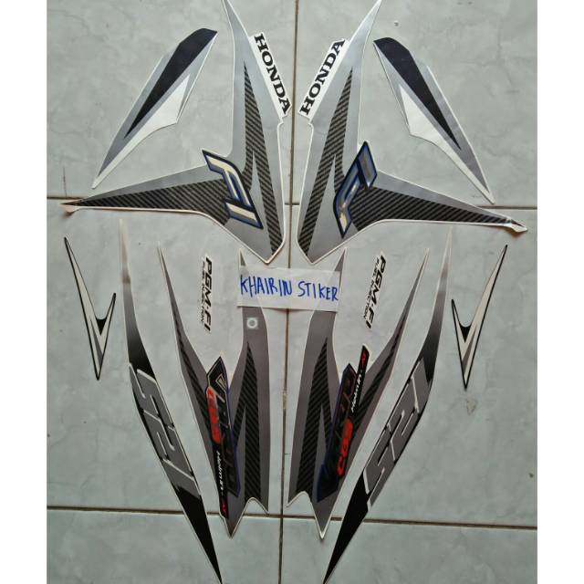 Striping vario 125 tekno 2013 putih