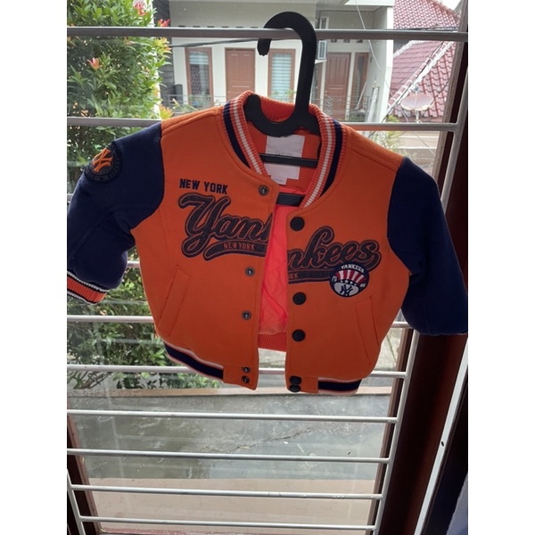 PRELOVED JAKET TEBAL ANAK MURAH - Jaket anak untuk musim dingin 2-3Y brand Major League Basket Origi