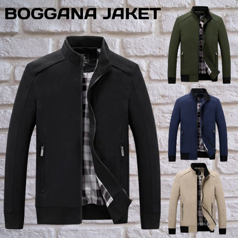 Jaket Pria Cassual Trendy Dominic Sultan Original Tren Bahan Katun Drill Wol