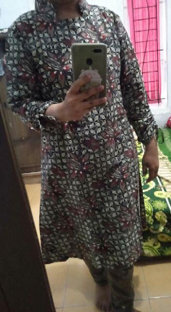 Atasan Tunik Batik Wanita Kawung Dsc04760