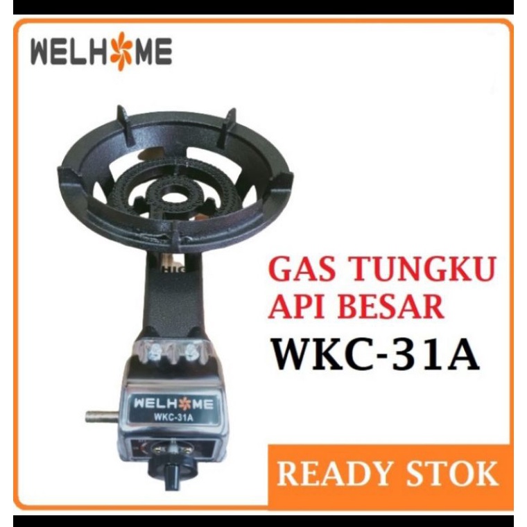 Kompor Gas Tungku Besar Welhome WKC 31A