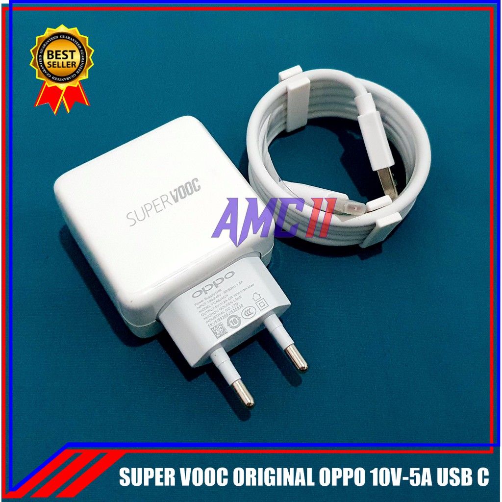 Charger Realme 5 Pro ORIGINAL 100% SUPER VOOC USB C
